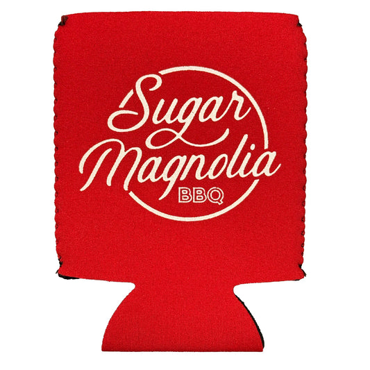 Sugar Magnolia Red Koozie